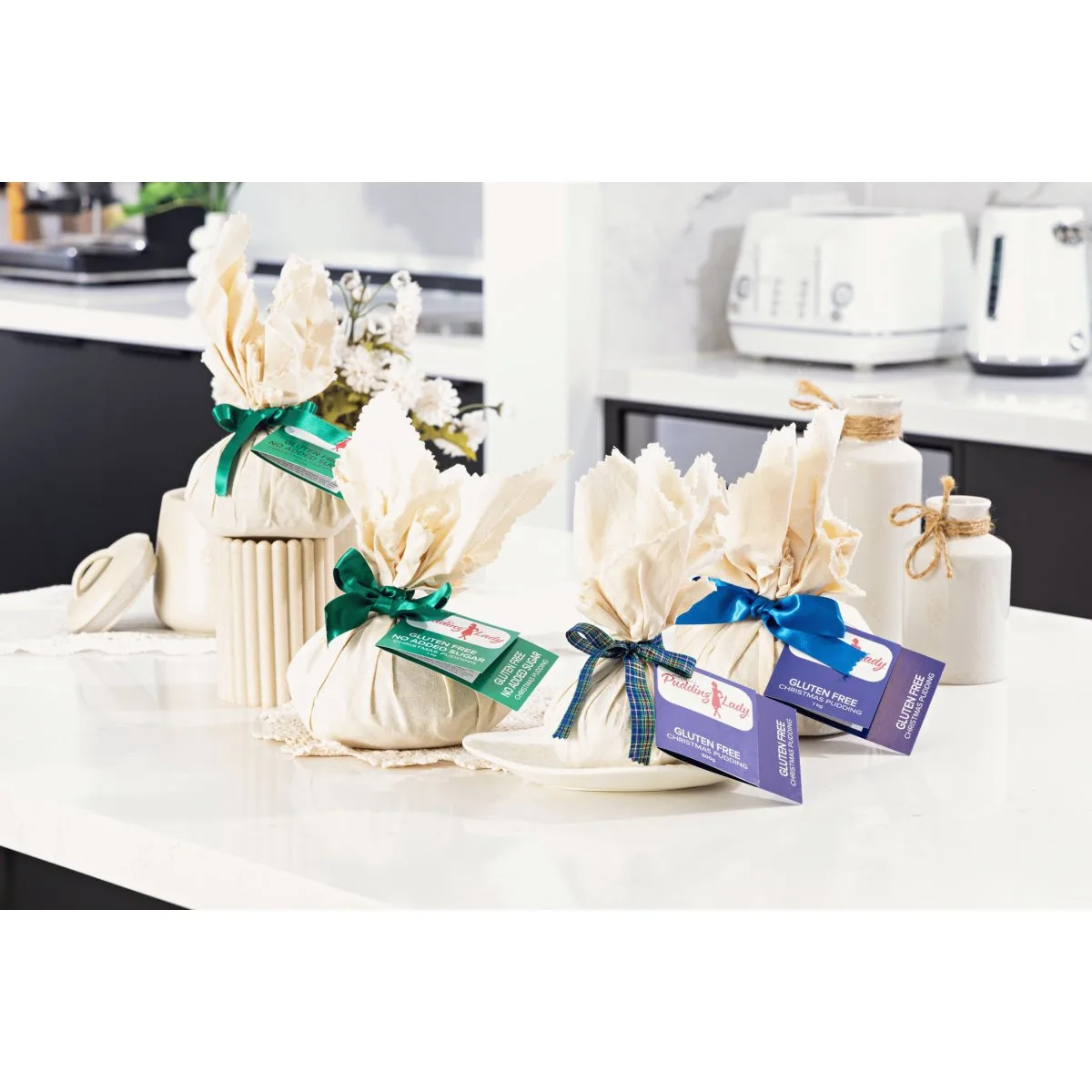 Gluten-Free Christmas Pudding - Round in Cloth photo 3