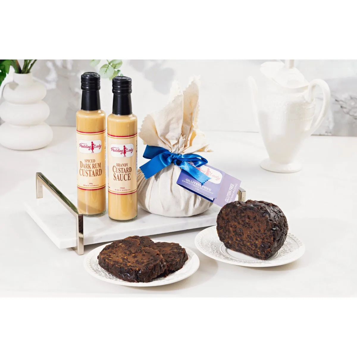 Gluten-Free Christmas Pudding - Round in Cloth photo 4
