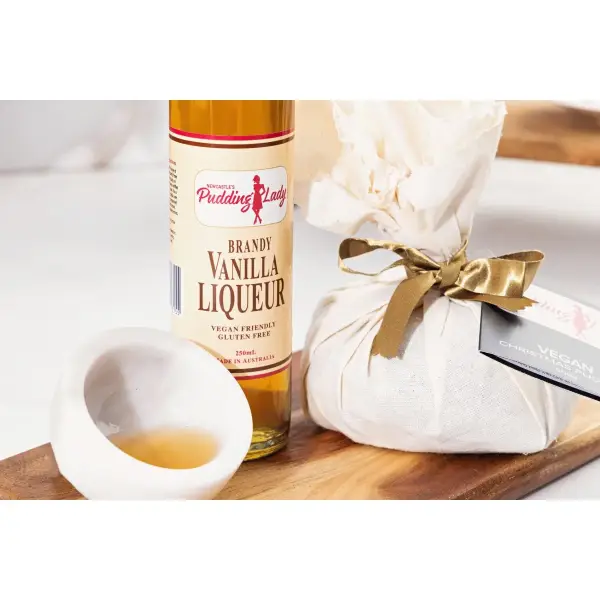 Vanilla and Brandy Liqueur Sauce 250ml Bottle - Vegan Friendly
