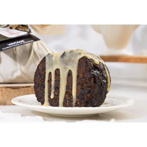 Vintage Christmas Pudding 1.5kg - Round in cloth